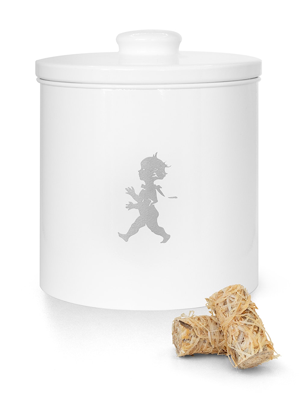 Solstickan Förvaringsbutk vit Hem och inredning frilagd